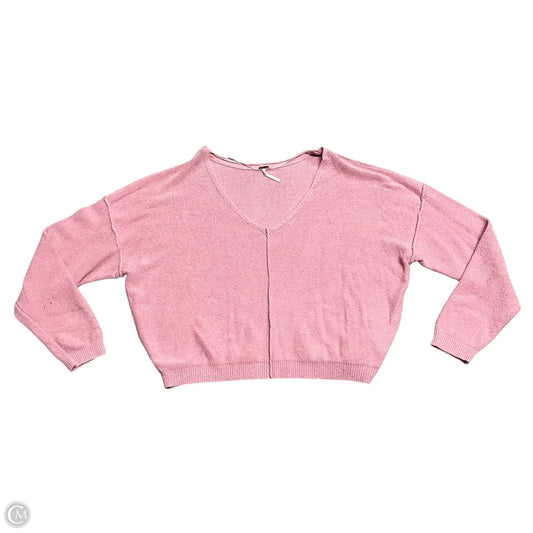 Sweater By Free People In Pink, Size: M