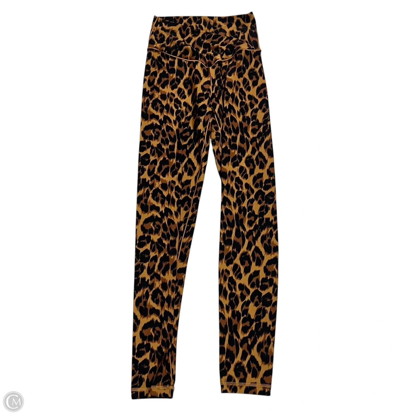 Athletic Leggings By Aerie In Leopard Print, Size: 4