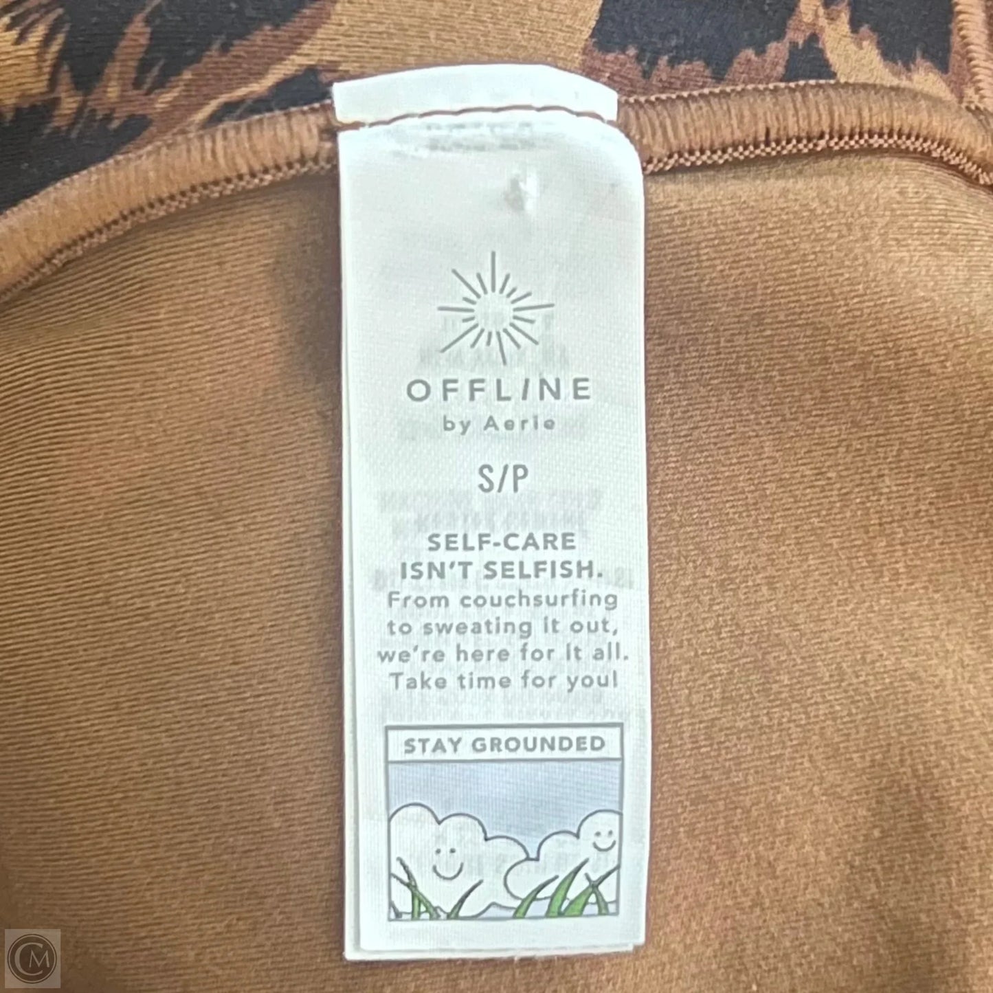 Athletic Leggings By Aerie In Leopard Print, Size: 4