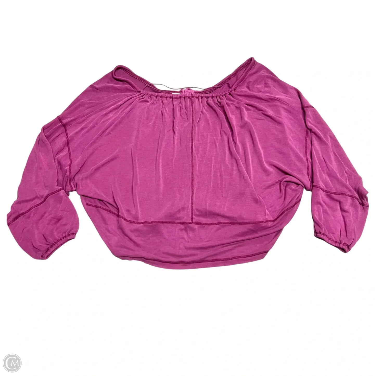 Athletic Sweatshirt Crewneck By Free People In Purple, Size: S