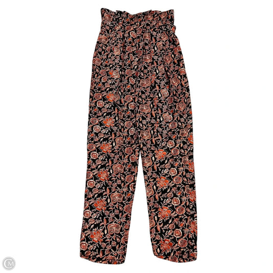 Pants Dress By Scotch & Soda In Black & Orange, Size: 4