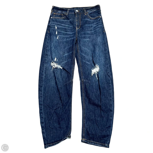 Jeans Wide Leg By Pilcro In Blue Denim, Size: 2