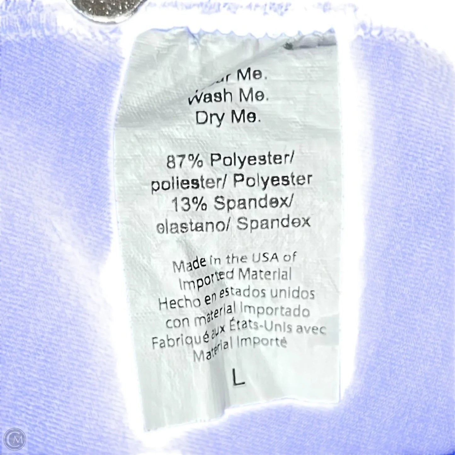 Athletic Leggings By Beyond Yoga In Blue, Size: 12