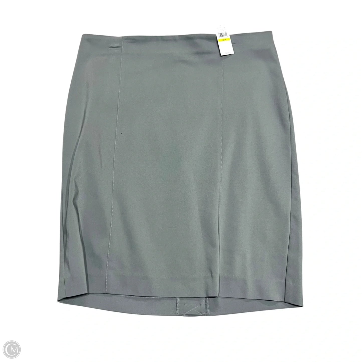 Skirt Midi By Van Heusen In Grey, Size: 14