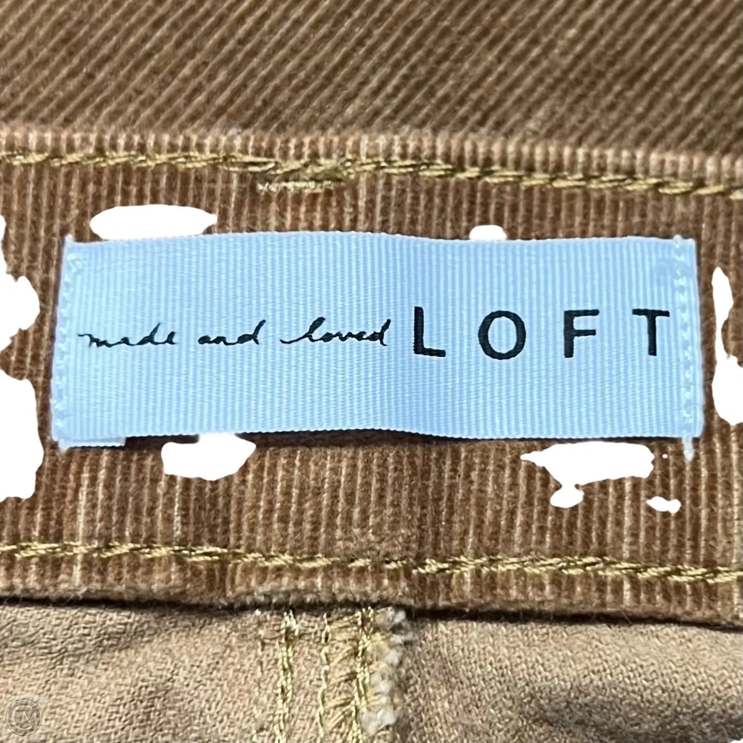 Pants Corduroy By Loft In Tan, Size: 10
