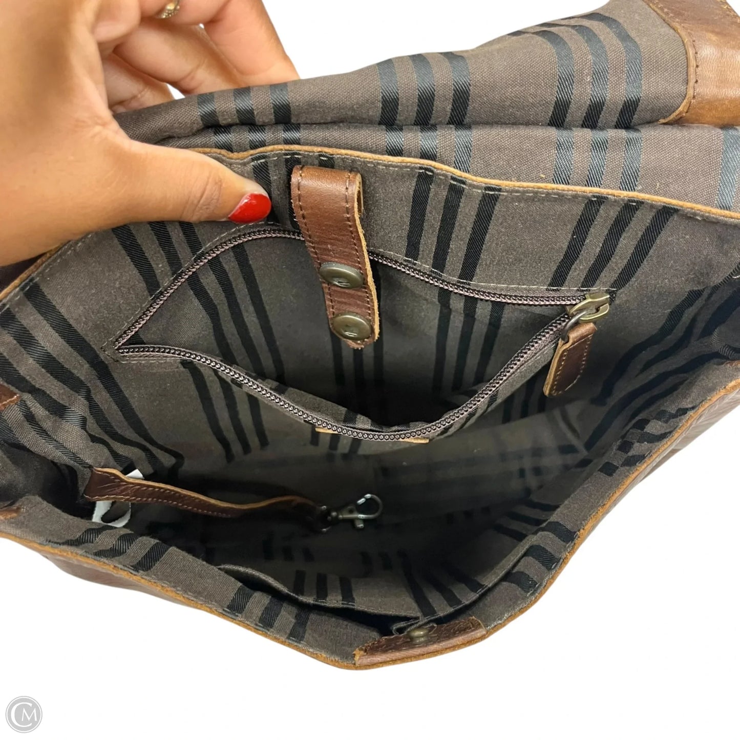 Handbag Designer By Frye, Size: Medium