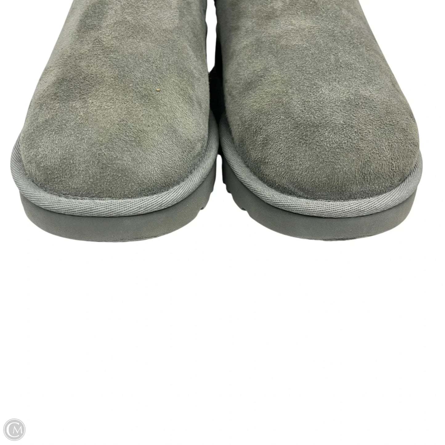 Boots Designer By Ugg In Grey, Size: 8