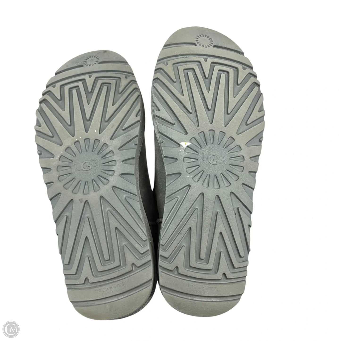 Boots Designer By Ugg In Grey, Size: 8