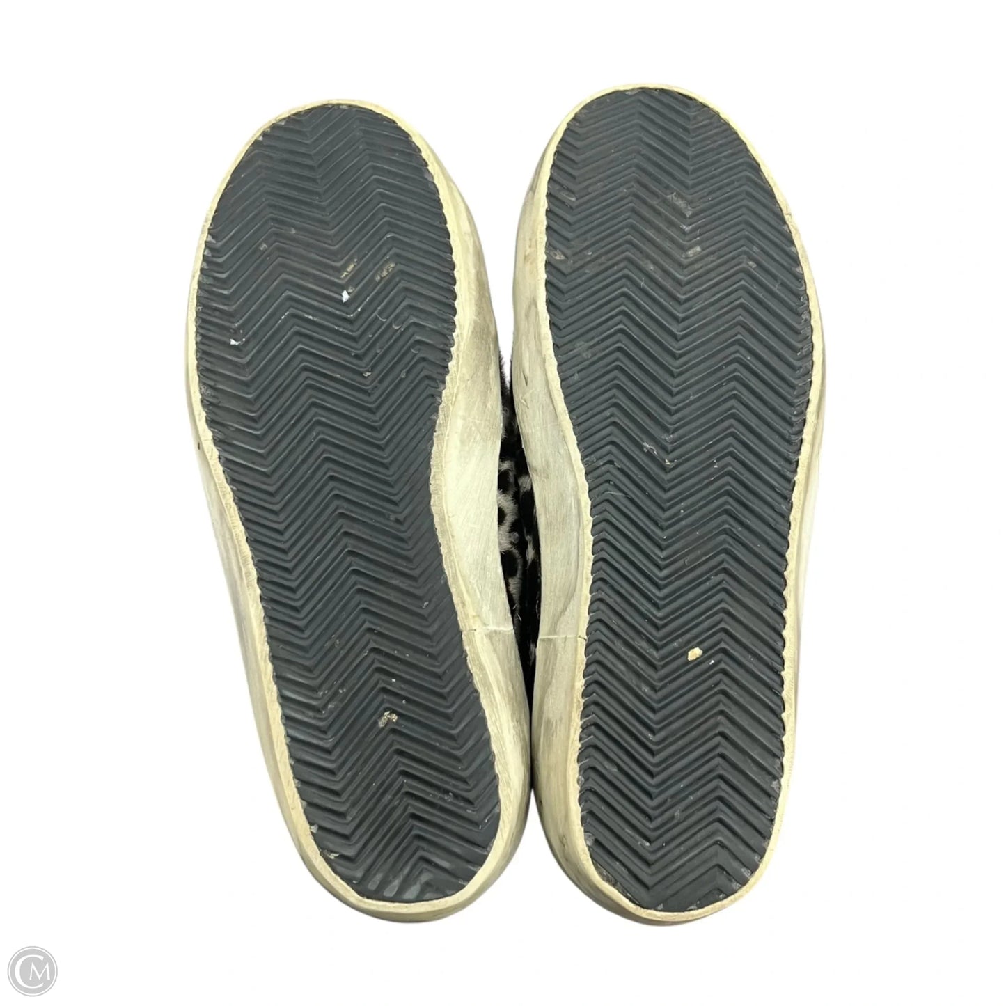 Shoes Luxury Designer By Golden Goose In Pink & White, Size: 7.5