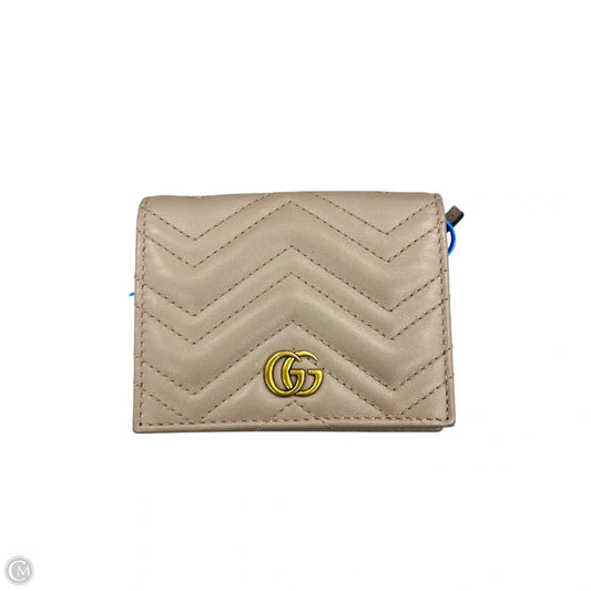 Wallet Luxury Designer By Gucci, Size: Small