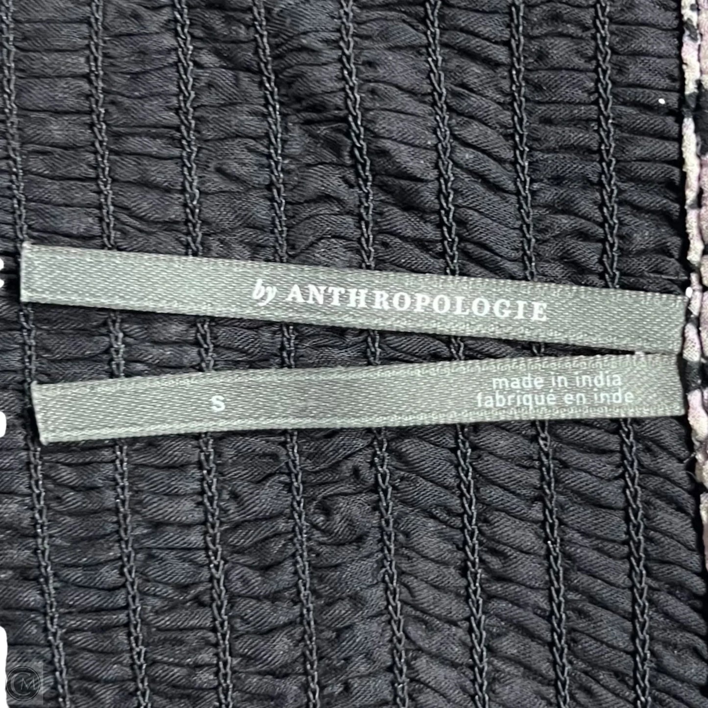 Dress Casual Maxi By Anthropologie In Black & Pink, Size: S