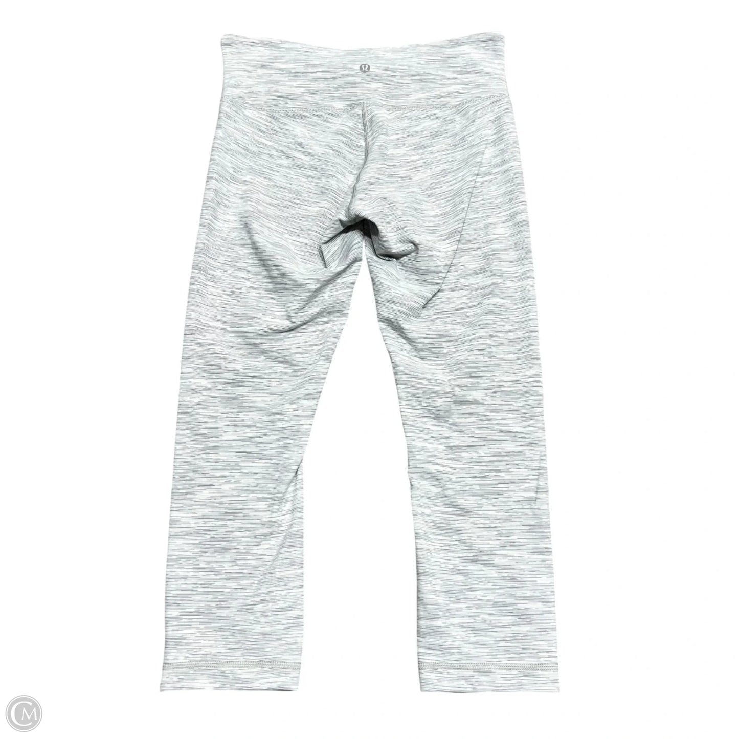 Athletic Leggings Capris By Lululemon In Grey, Size: 6