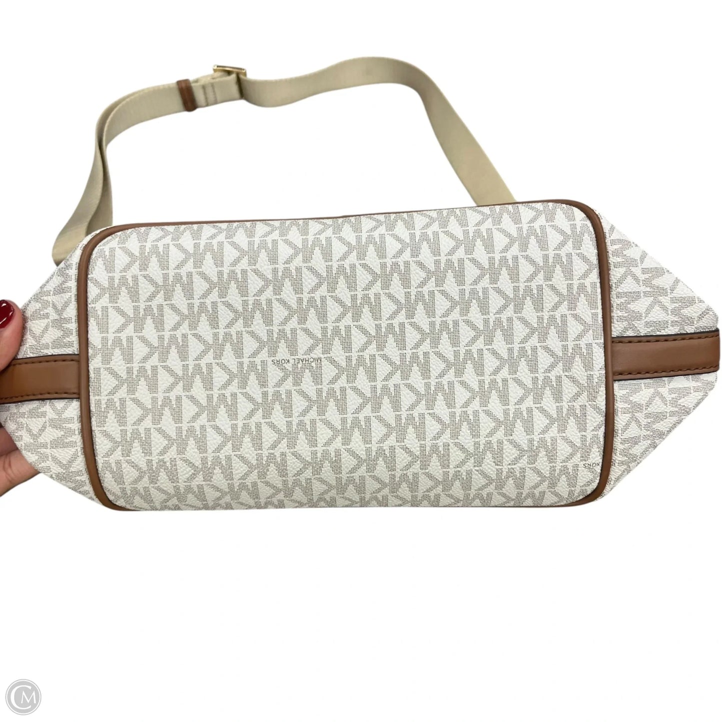 Crossbody Designer By Michael Kors, Size: Medium