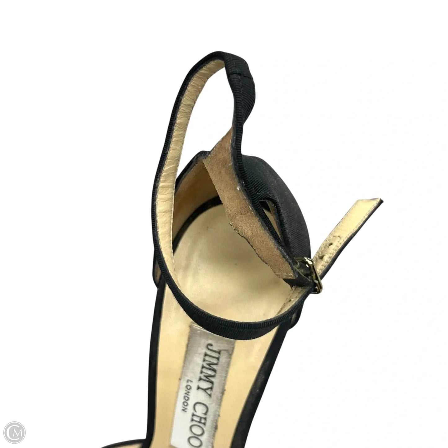 Shoes Luxury Designer By Jimmy Choo In Black, Size: 9