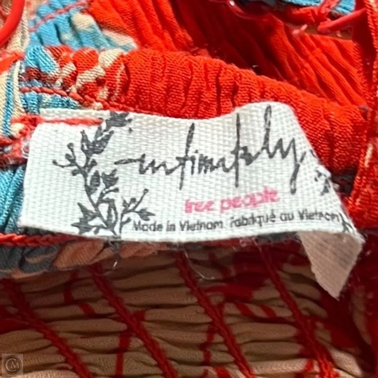 Dress Casual Maxi By Free People In Blue & Orange, Size: S