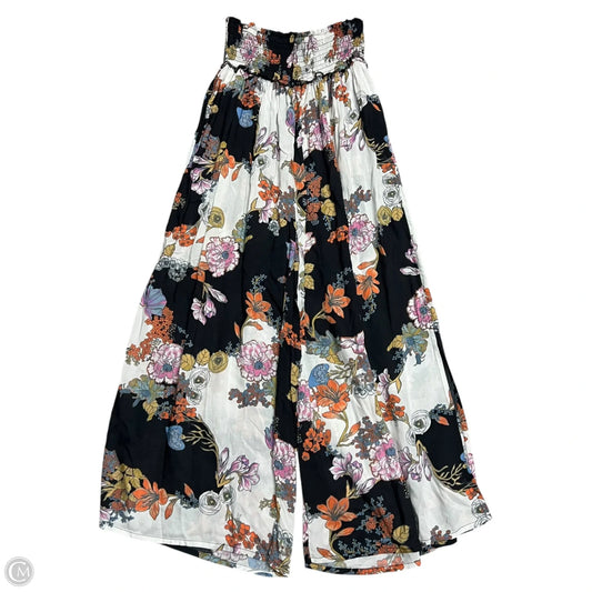 Pants Wide Leg By Anthropologie In Black & Orange, Size: Xs