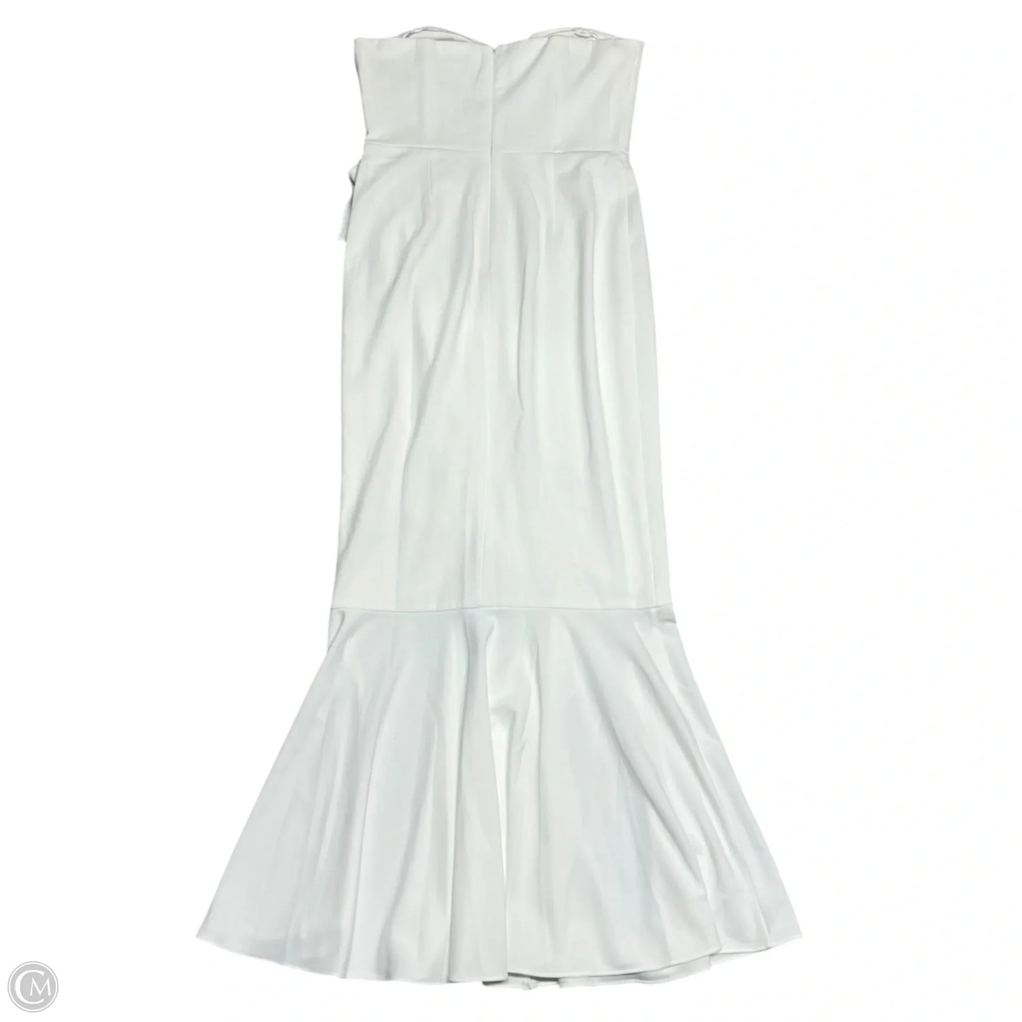 Dress Party Long By Dress The Population In Cream, Size: Xl
