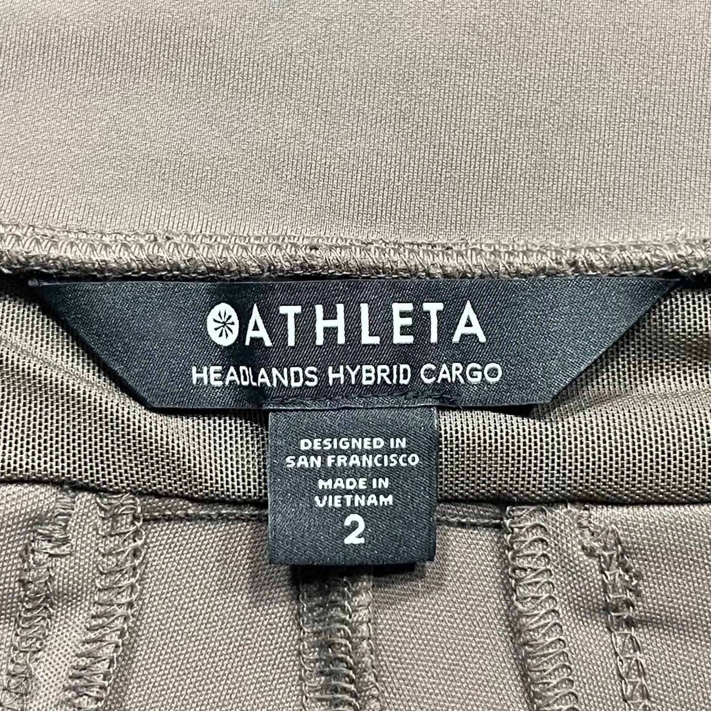 Athletic Pants By Athleta In Taupe, Size: 2