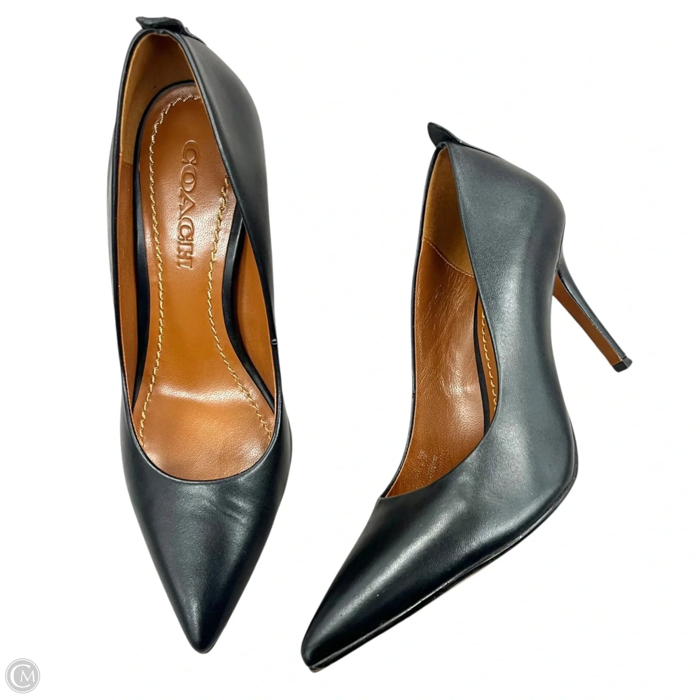 Shoes Designer By Coach In Black, Size: 7.5