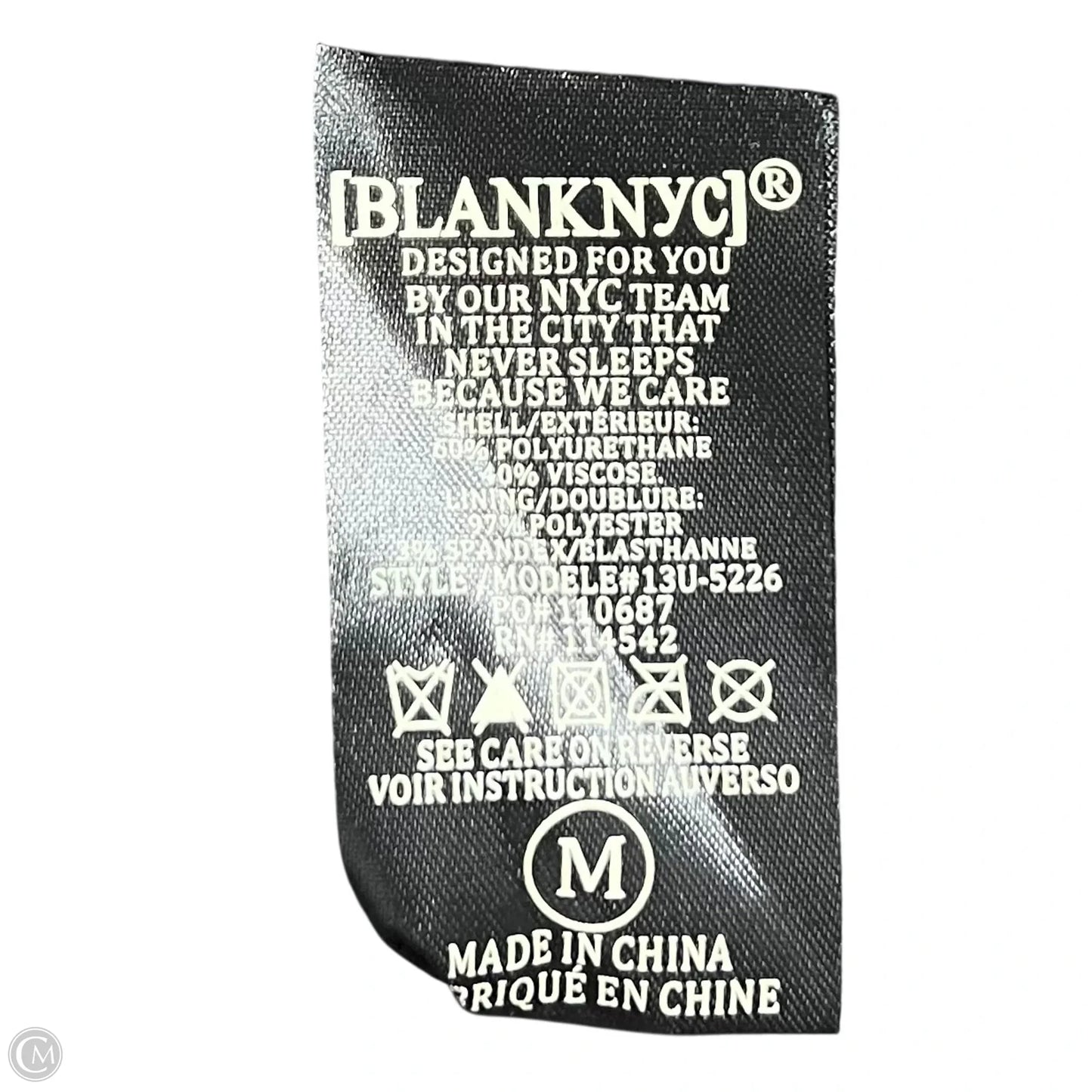 Blazer By Blanknyc In Black, Size: M