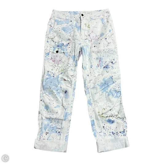 Pants Cargo & Utility By Anthropologie In Blue & White, Size: 2