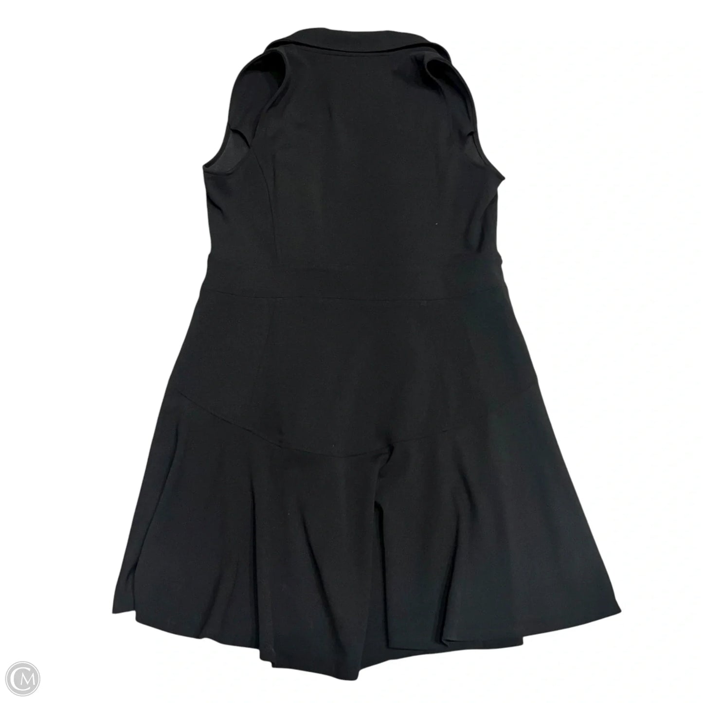 Dress Casual Midi By Dkny In Black, Size: L
