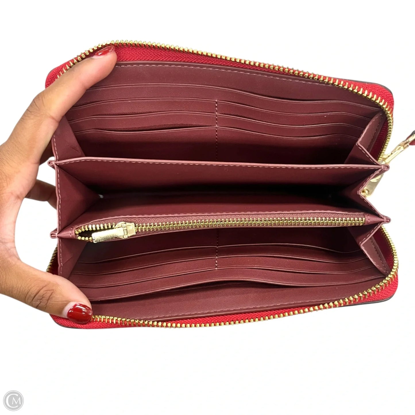 Wristlet Designer By Coach, Size: Medium