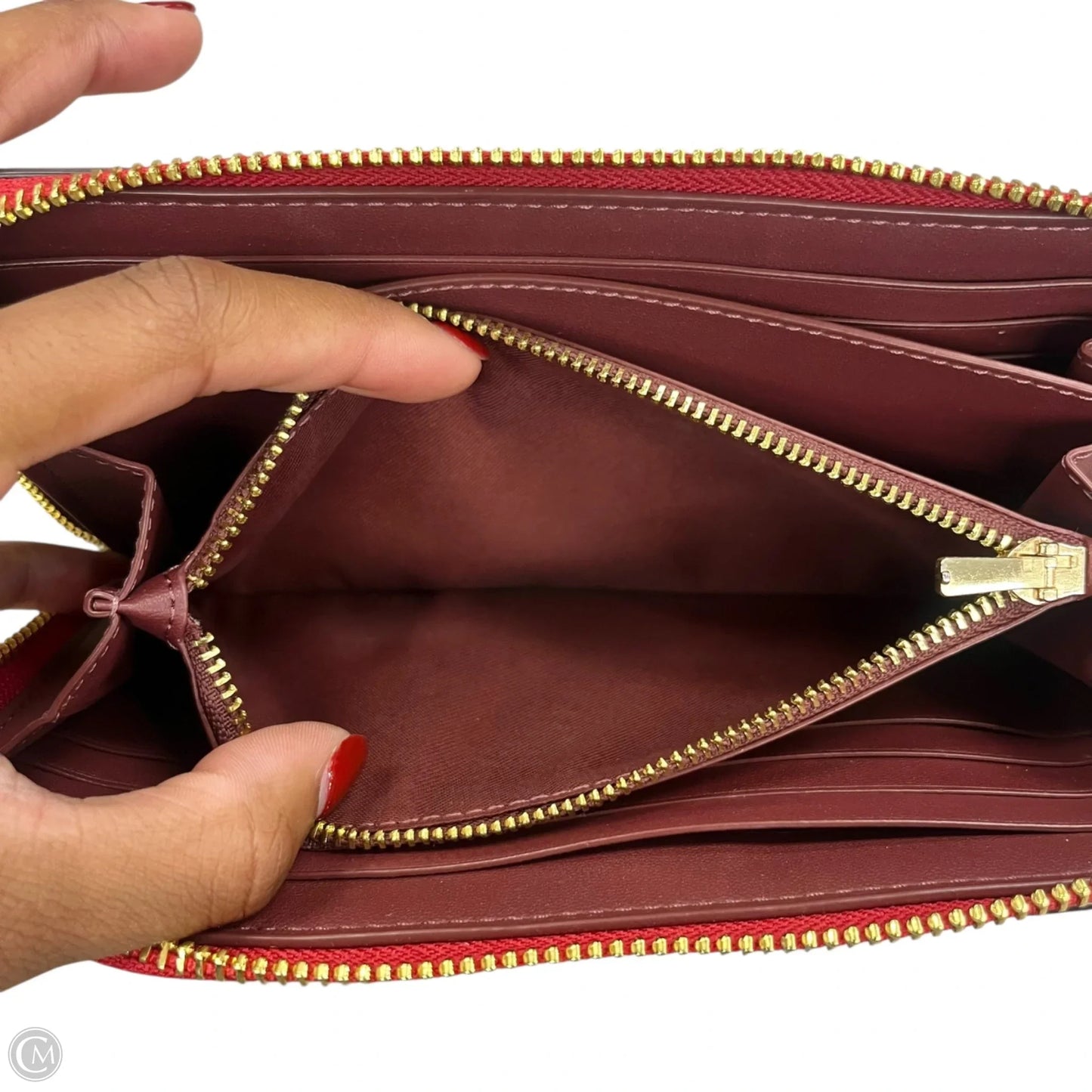 Wristlet Designer By Coach, Size: Medium