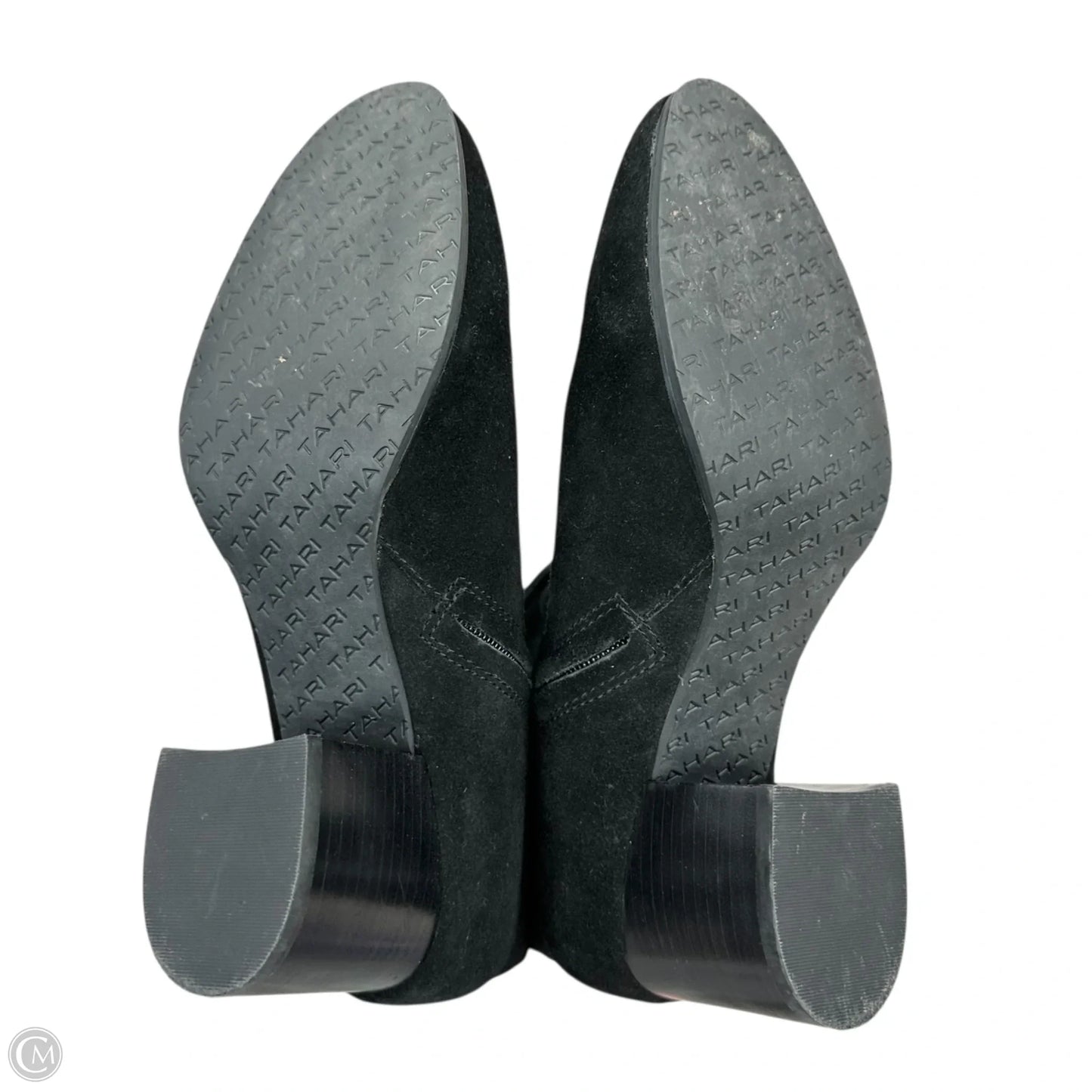 Boots Ankle Heels By Tahari In Black, Size: 10