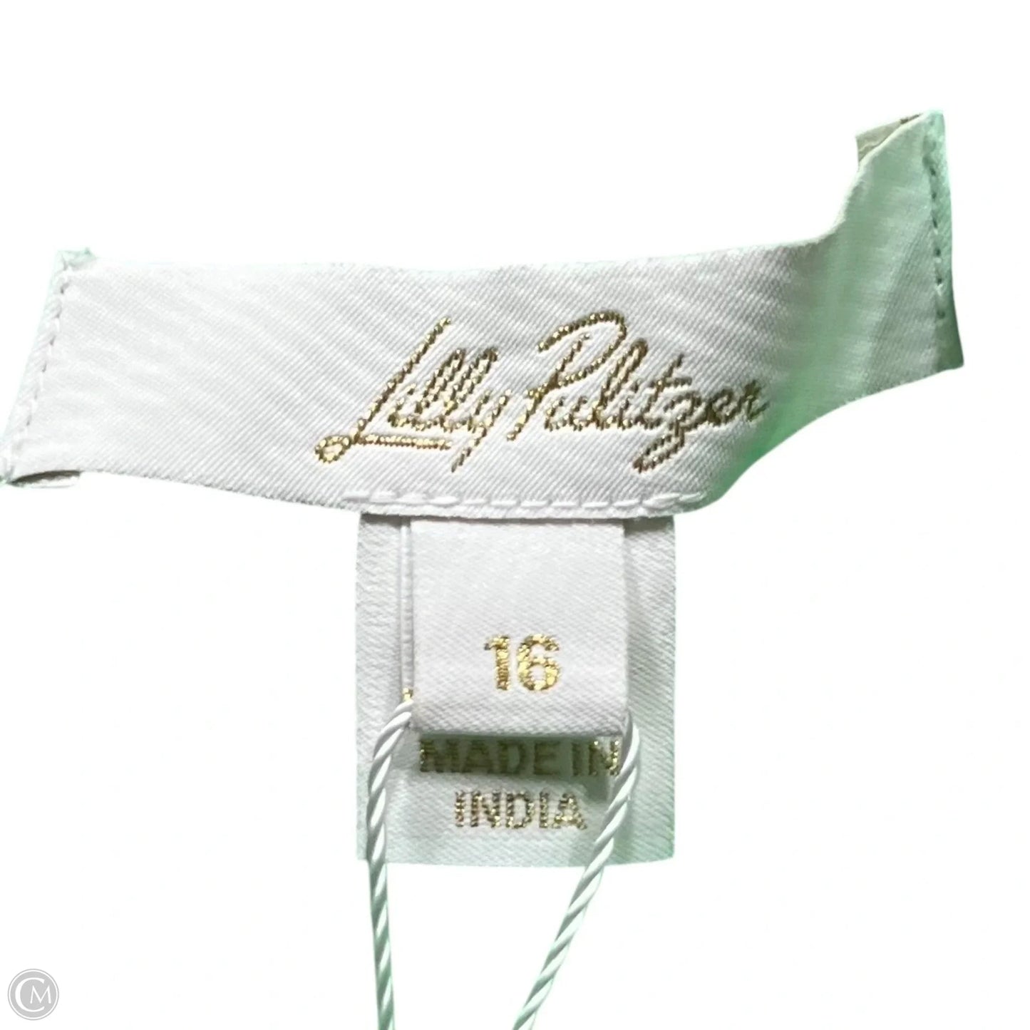 Top Sleeveless Designer By Lilly Pulitzer In Green, Size: Xl