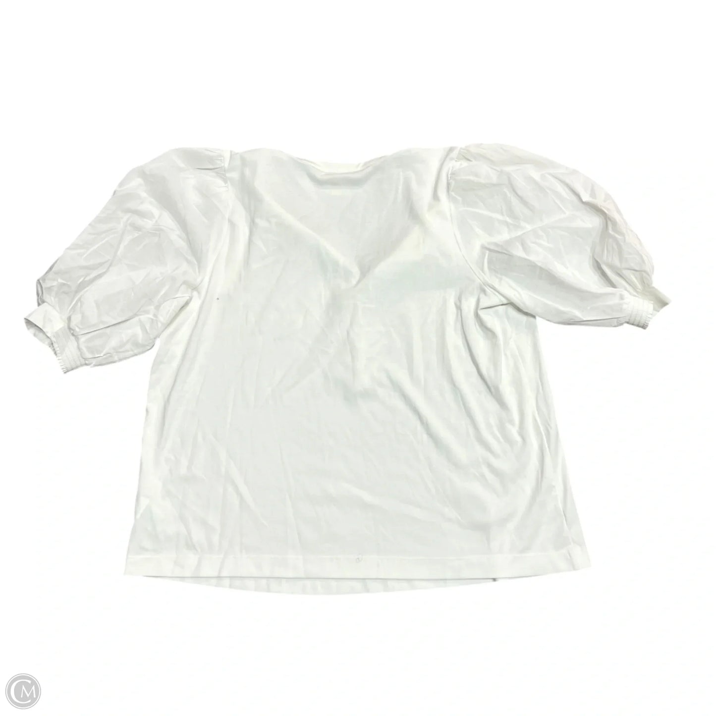 Top Short Sleeve Designer By Lilly Pulitzer In Cream, Size: Xxl