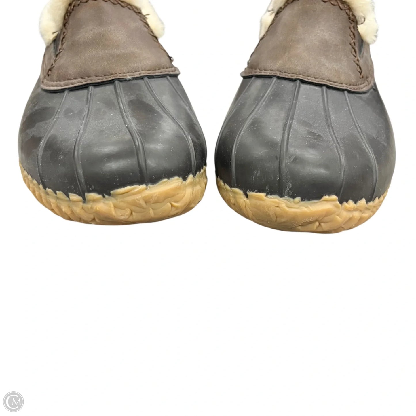 Boots Ankle Flats By Jbu By Jambu In Bronze, Size: 11