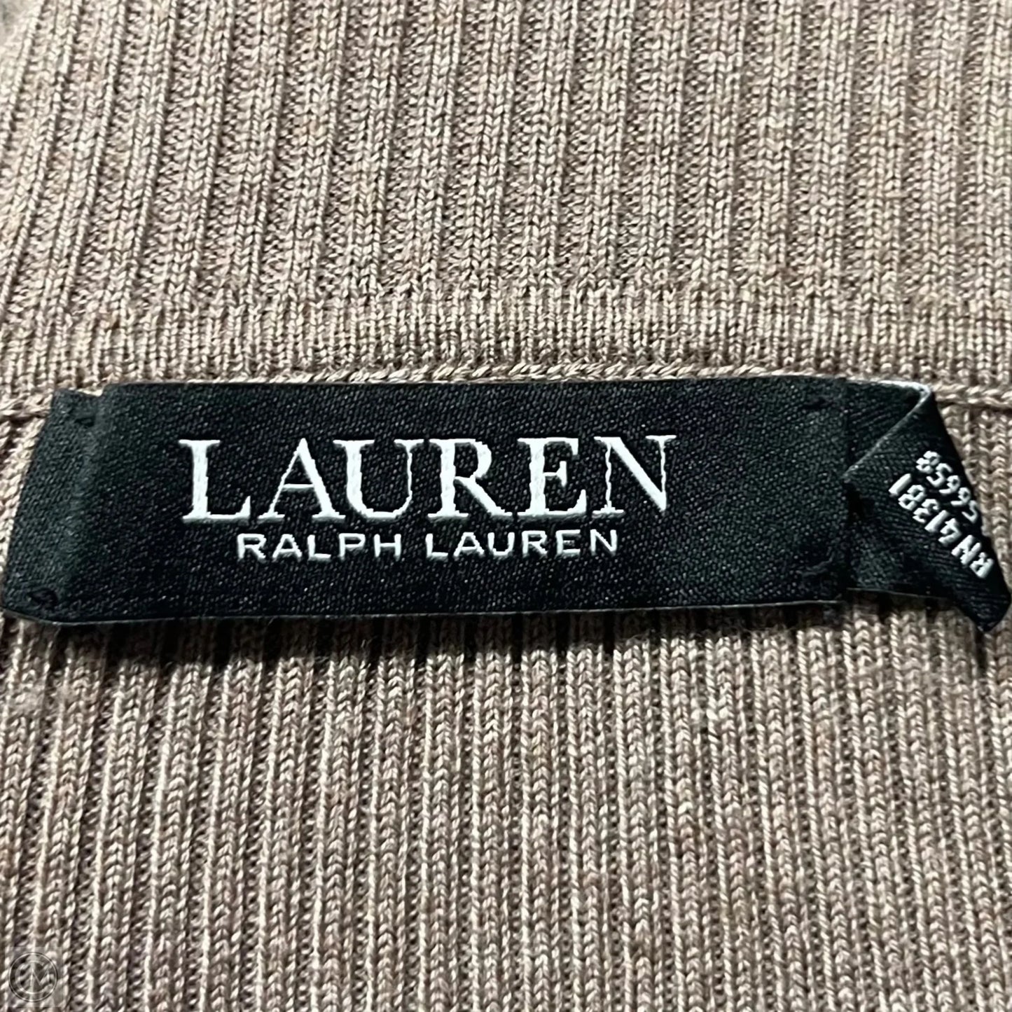 Sweater By Lauren By Ralph Lauren In Brown, Size: M