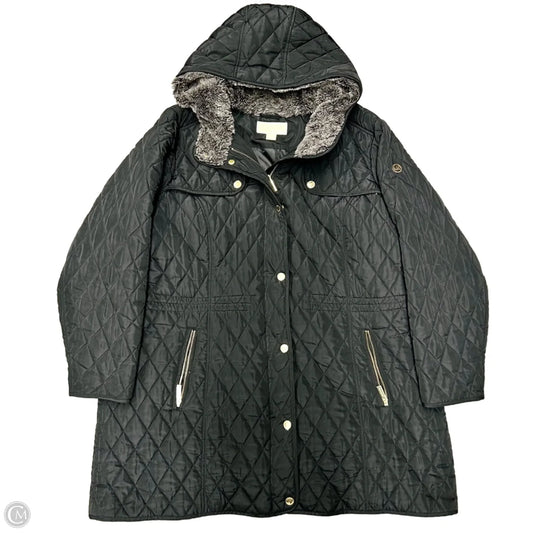 Coat Puffer & Quilted By Michael By Michael Kors In Black, Size: 2x