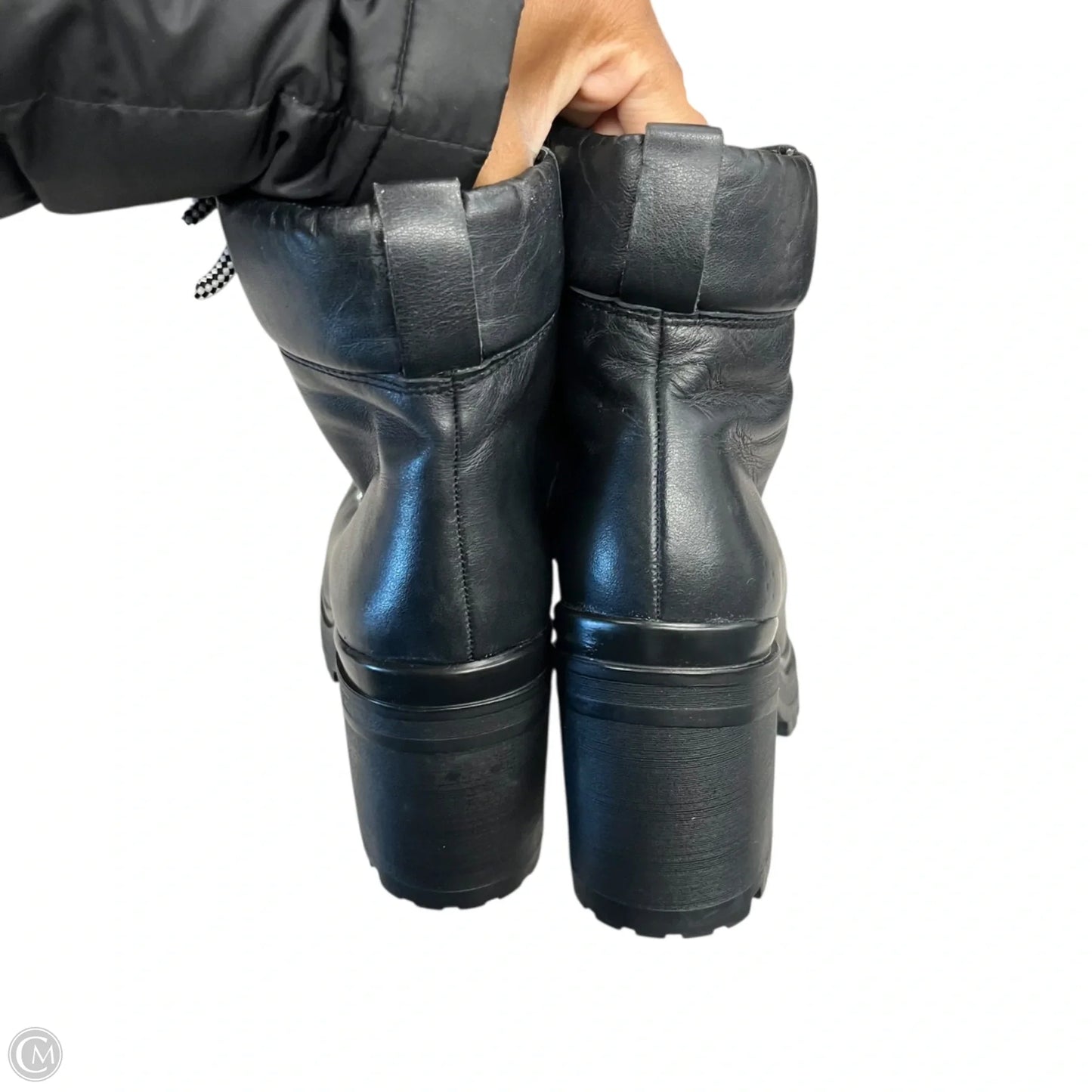 Boots Designer By Rebecca Minkoff In Black, Size: 6.5