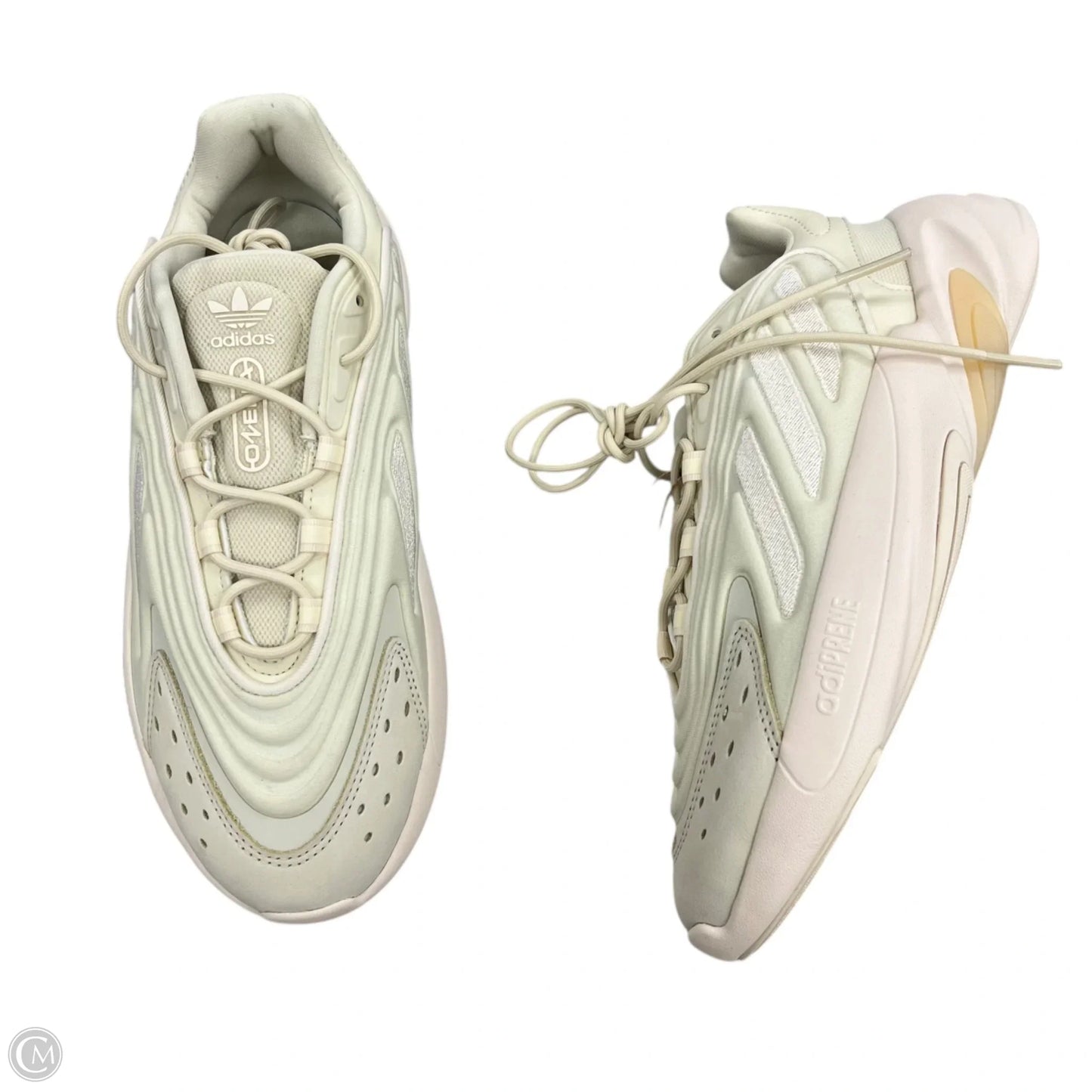 Shoes Sneakers By Adidas In Cream, Size: 8