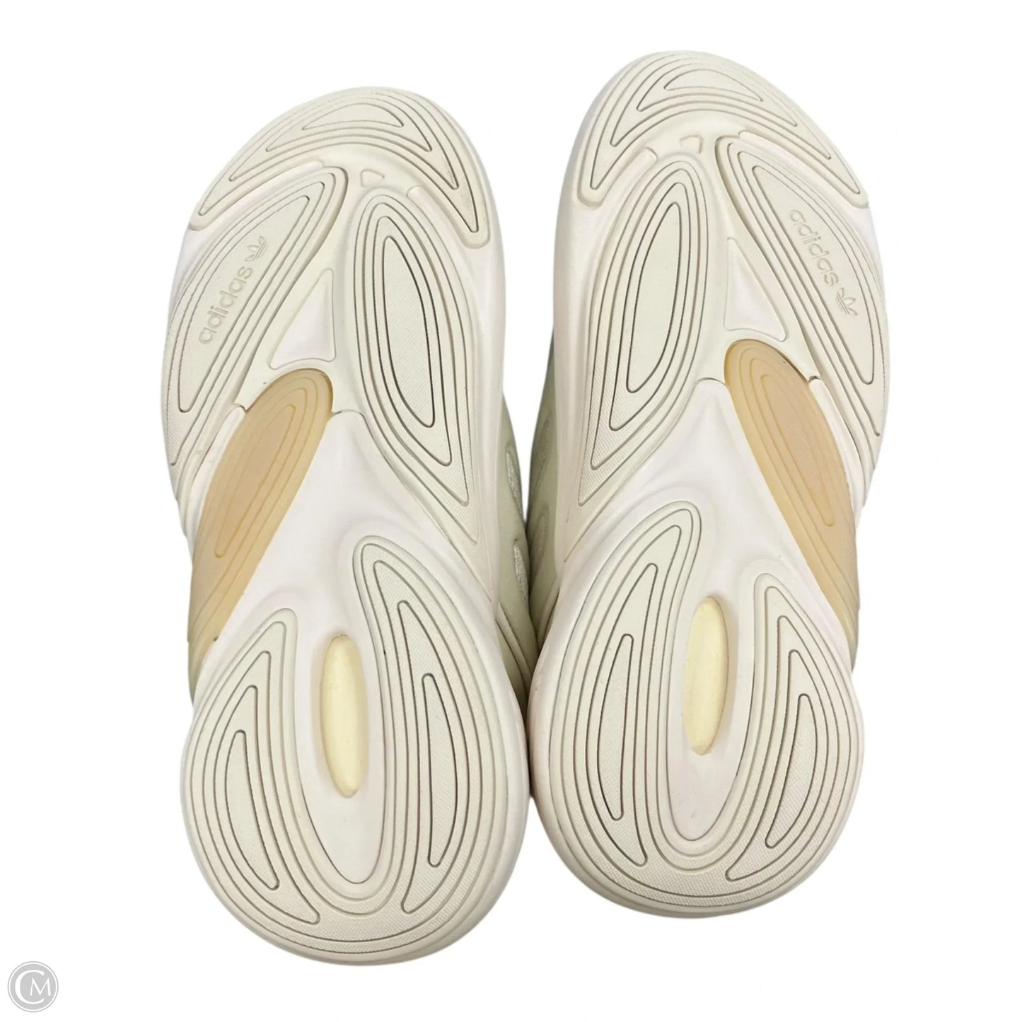 Shoes Sneakers By Adidas In Cream, Size: 8