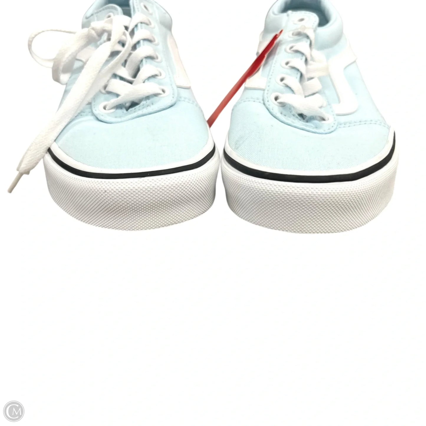 Shoes Sneakers By Vans In Blue, Size: 8