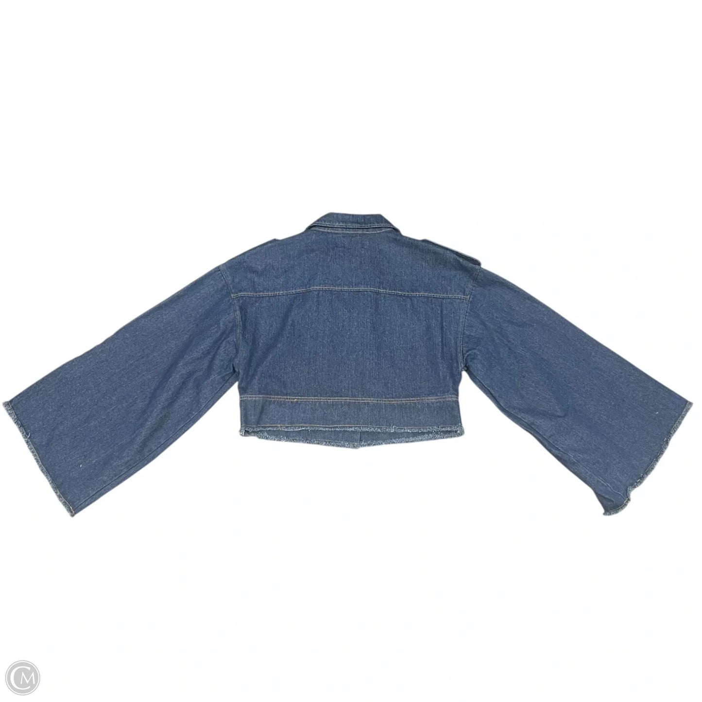 Jacket Denim By Akira In Blue Denim, Size: S