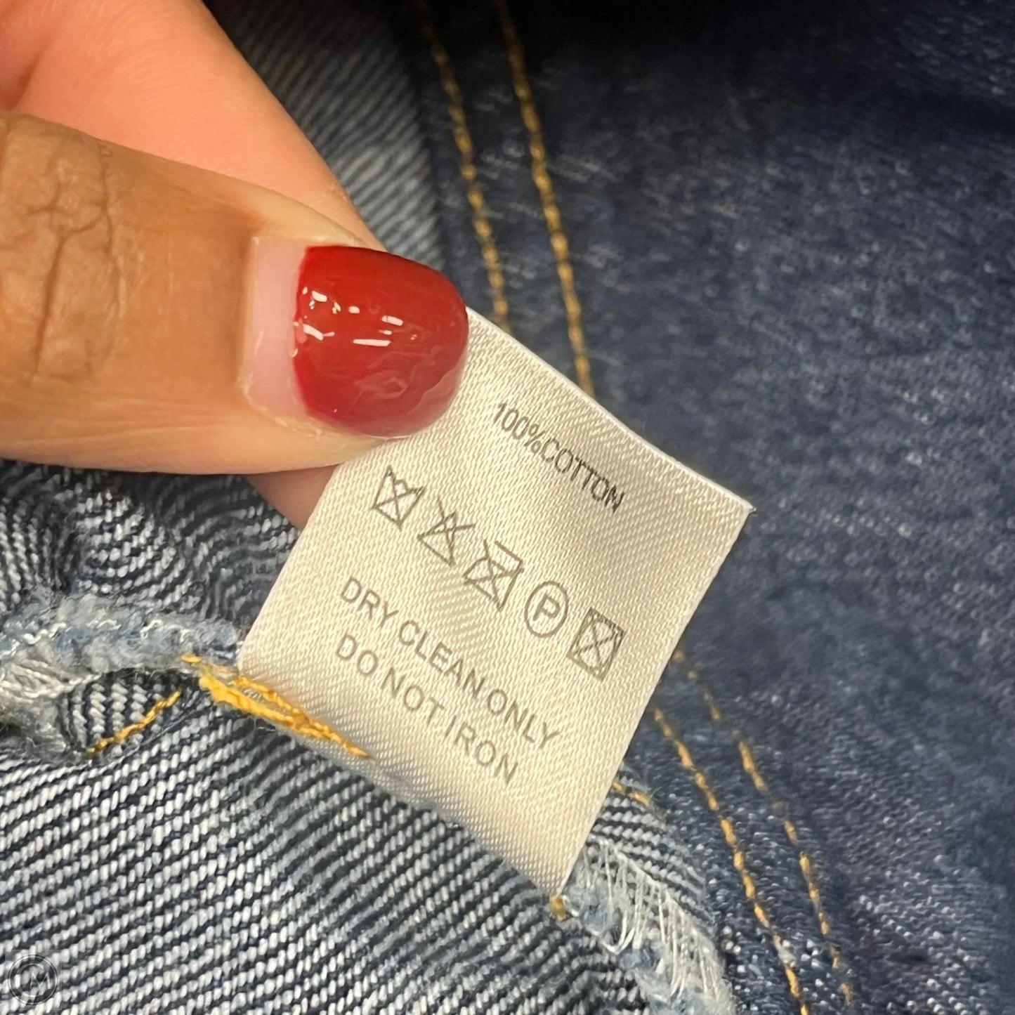 Jacket Denim By Akira In Blue Denim, Size: S