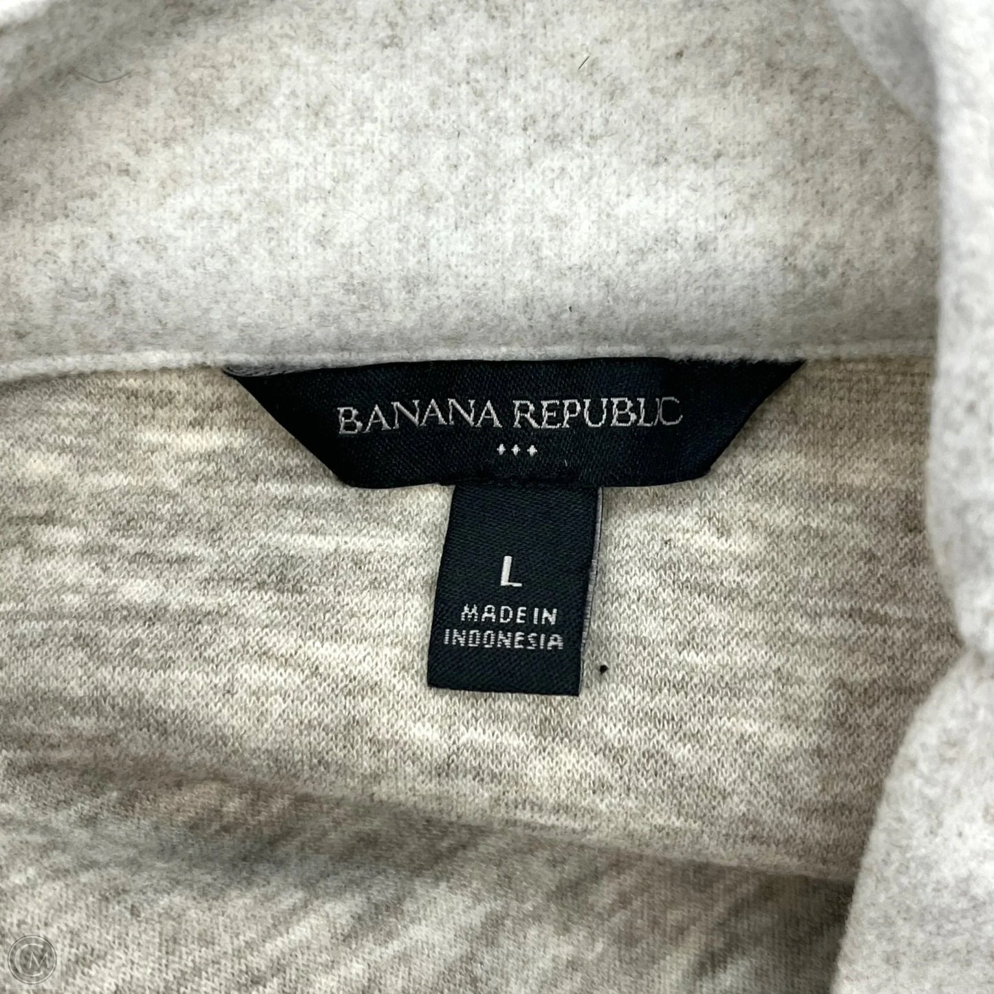 Coat Peacoat By Banana Republic In Cream, Size: L