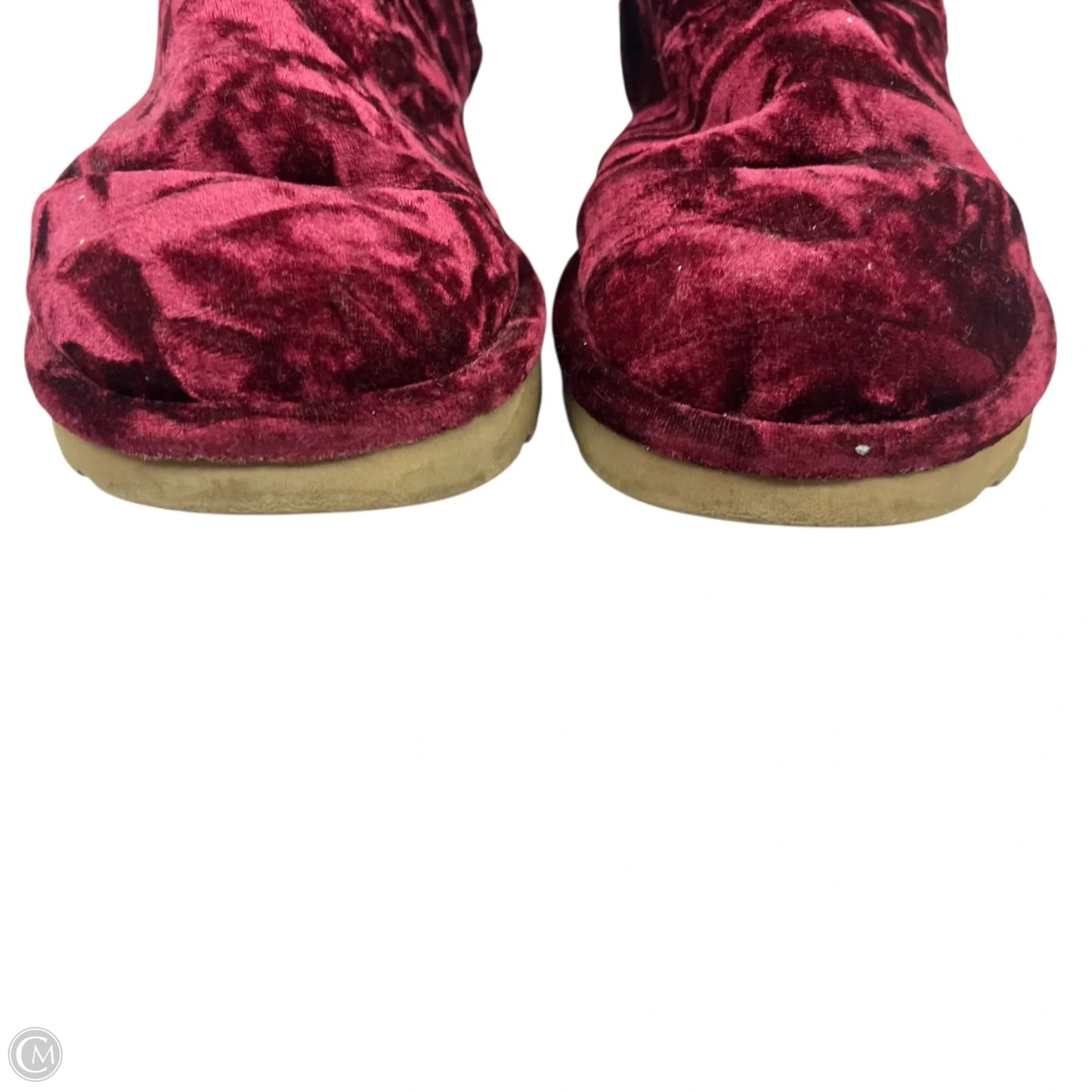 Boots Designer By Ugg In Red, Size: 8