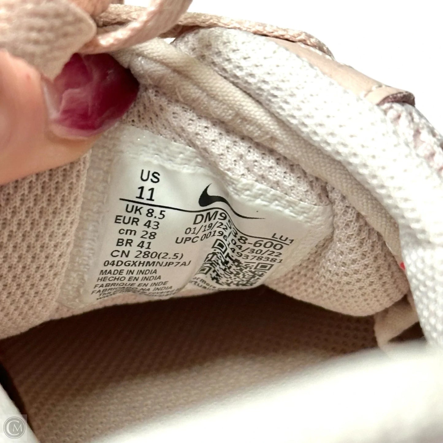 Shoes Sneakers By Nike In Pink, Size: 11