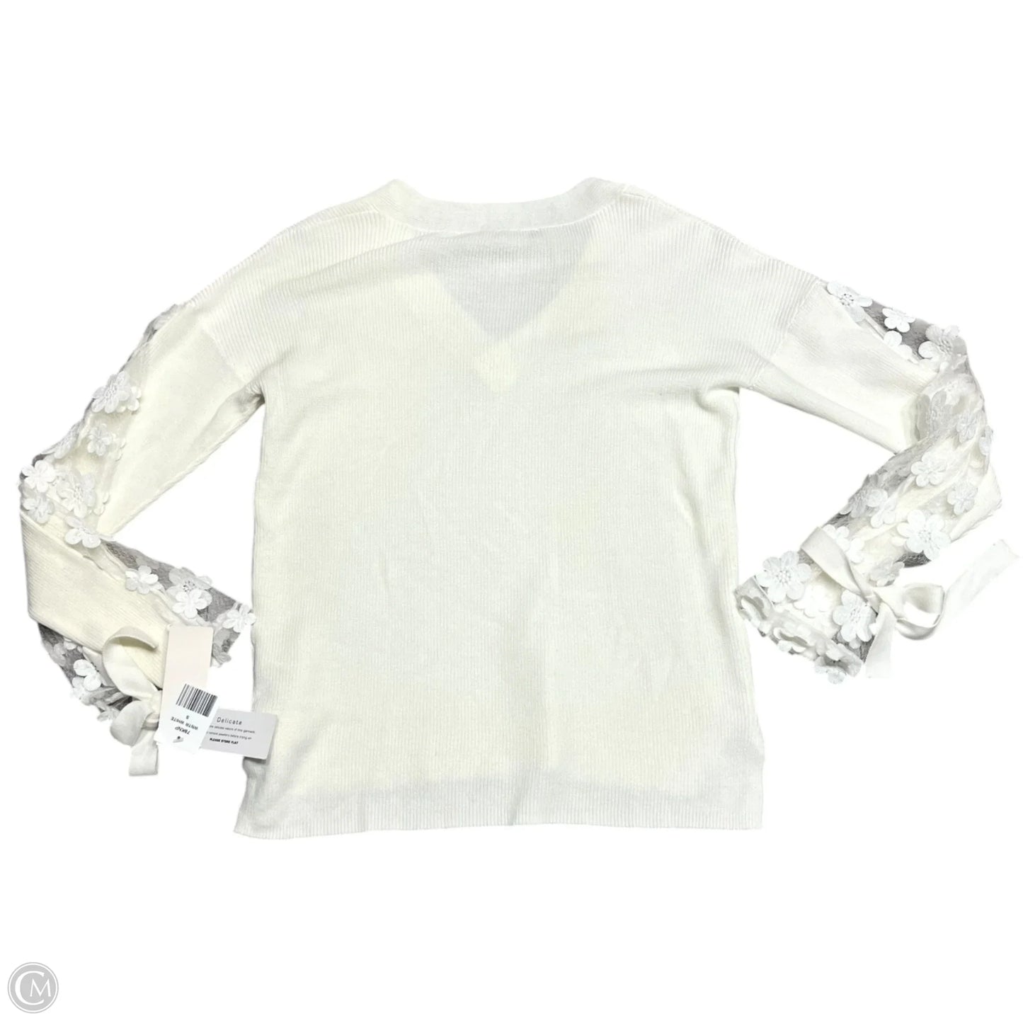 Sweater By French Connection In Cream, Size: S