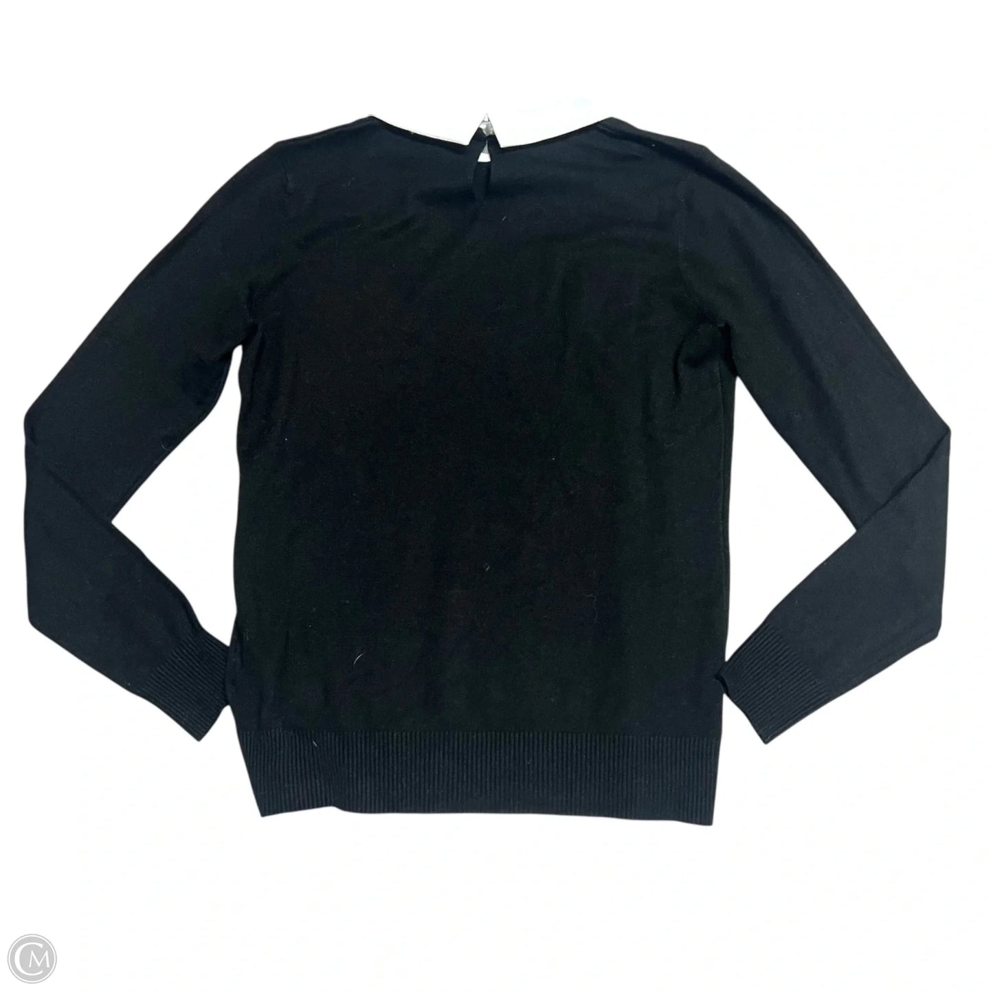 Sweater By Milano In Black & White, Size: M