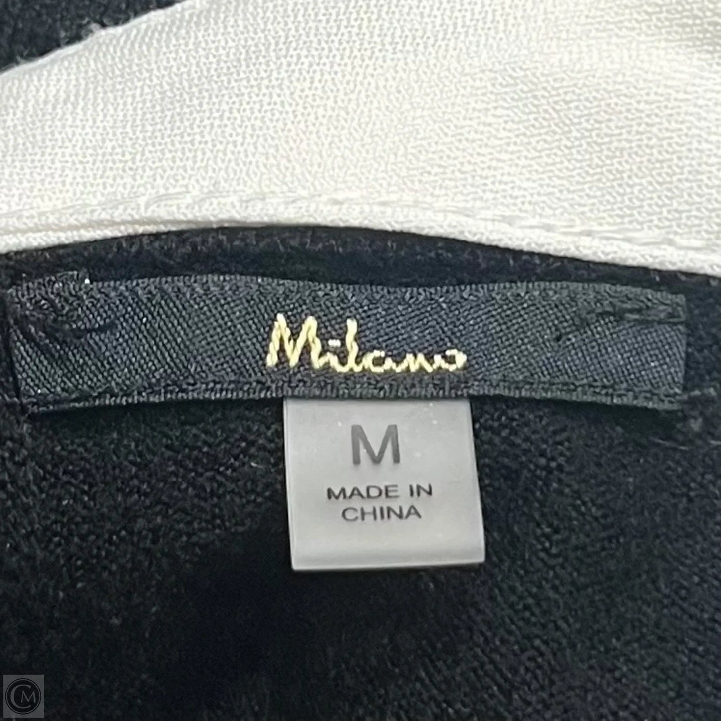 Sweater By Milano In Black & White, Size: M