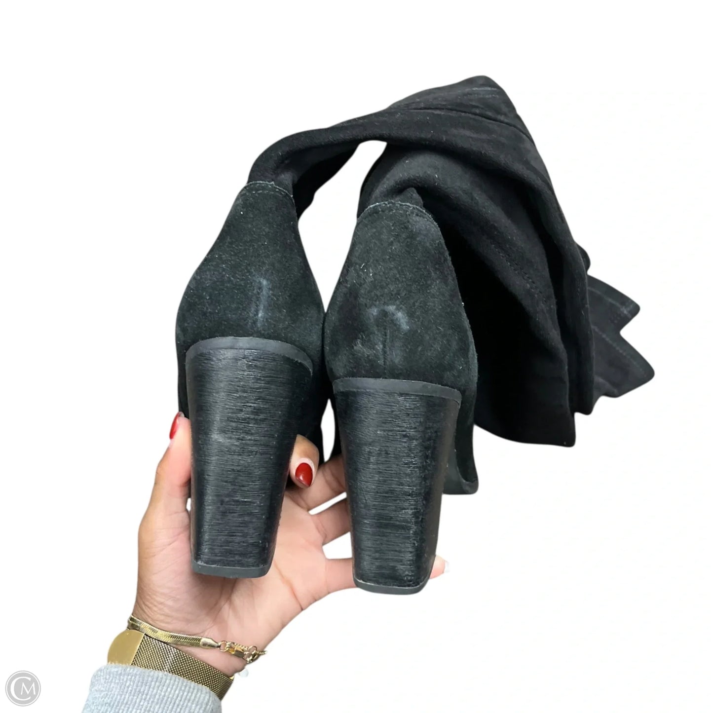 Boots Over-the-knee Heels By Dolce Vita In Black, Size: 9