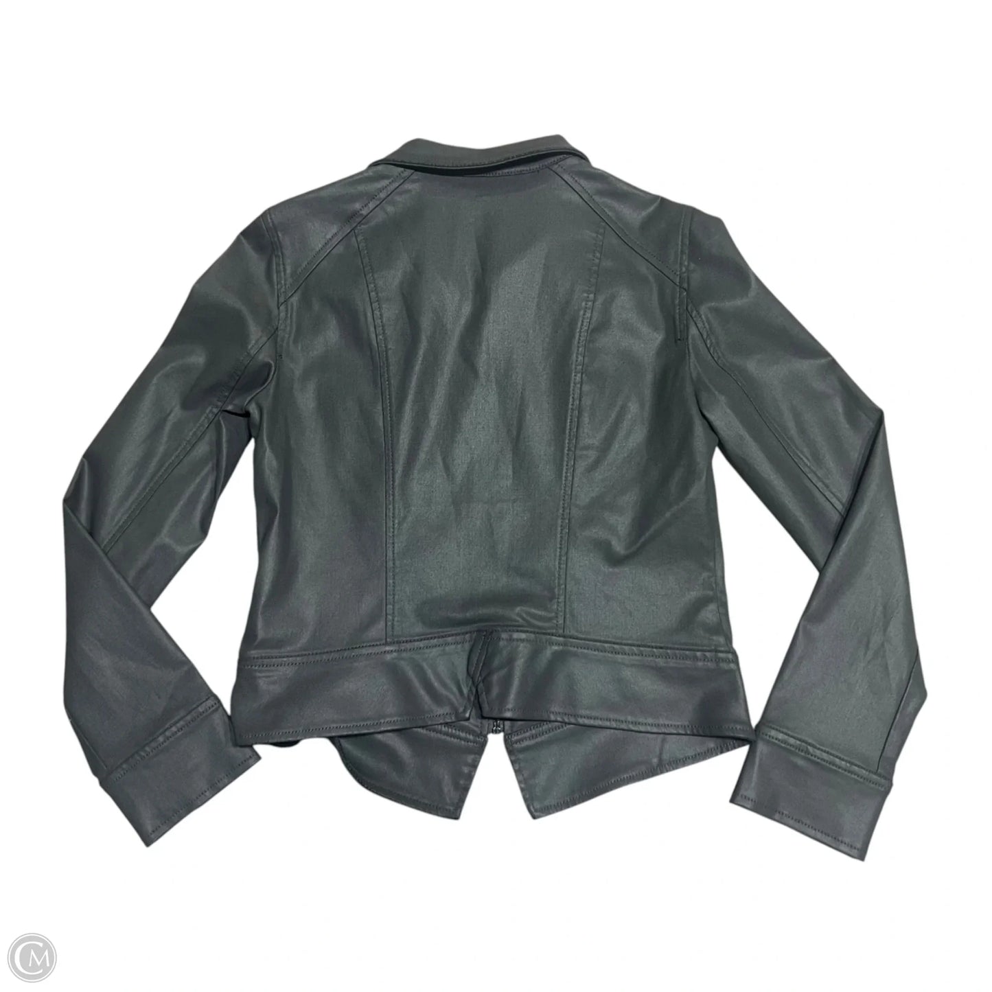 Jacket Denim By White House Black Market In Grey Denim, Size: S