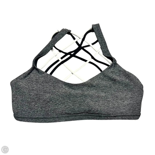 Athletic Bra By Lululemon In Grey, Size: S