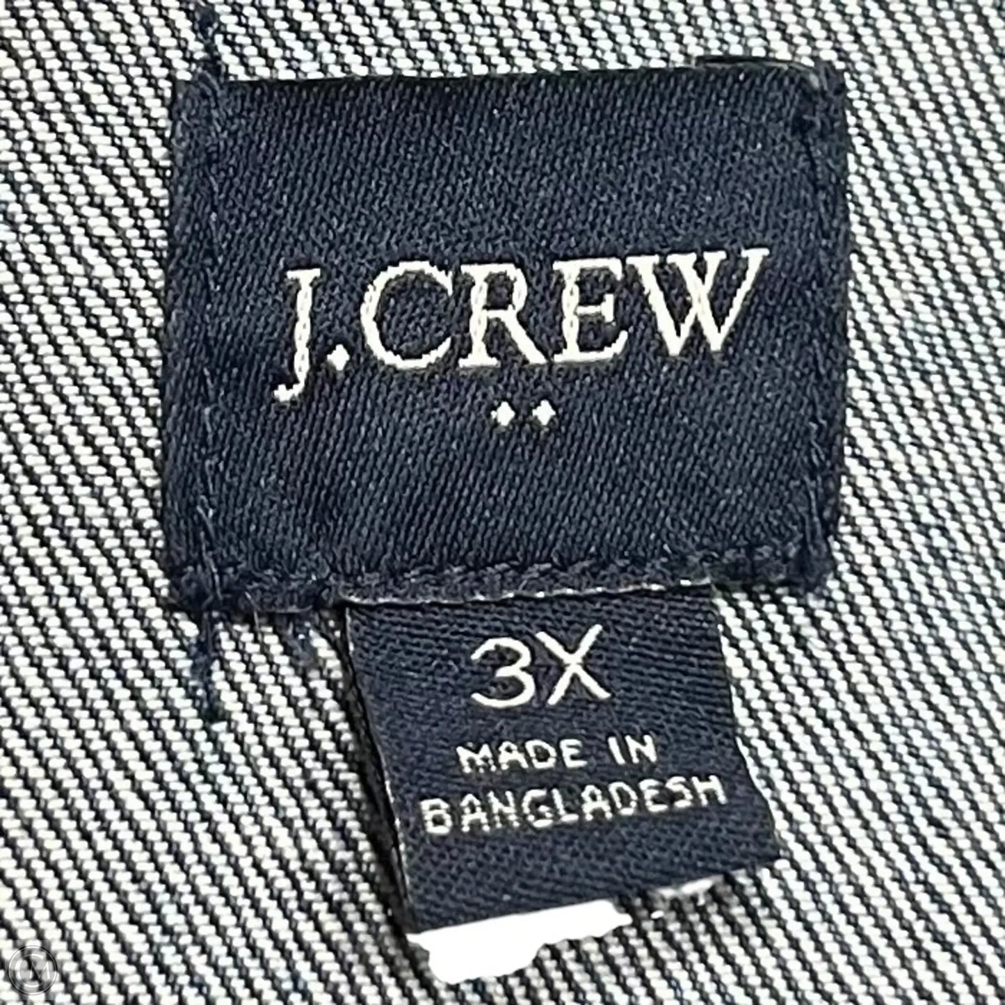 Jacket Denim By J. Crew In Blue Denim, Size: 3x